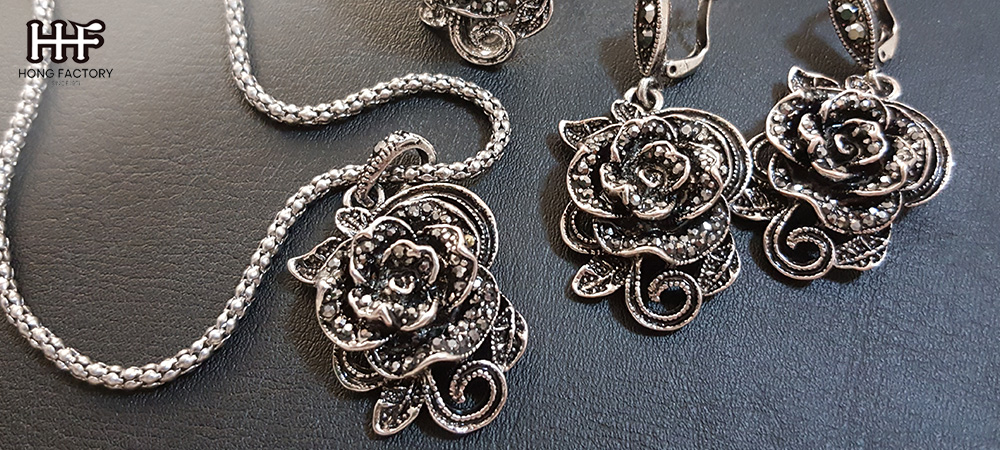 Different Types of Victorian Era Marcasite Jewelry Styles